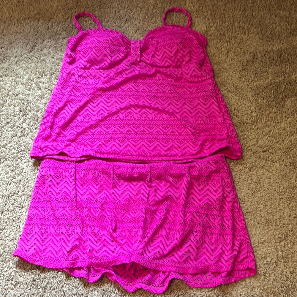 💖2 Piece Bikini Long Tank Top💖